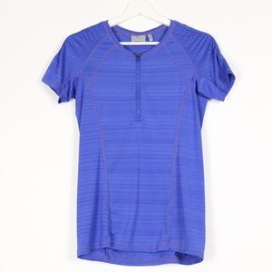 Athleta Pacifica UPF Tee Caspian Blue